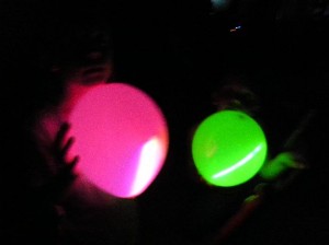 glow  balloons