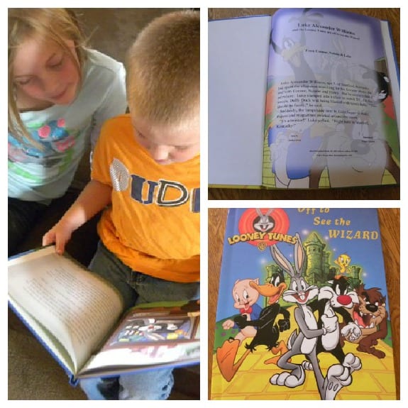 looney tunes collage Personalized Children's Book Review