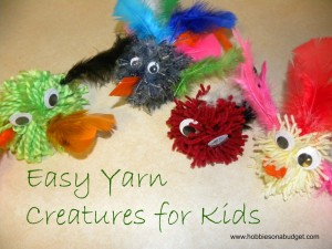 yarn creatures