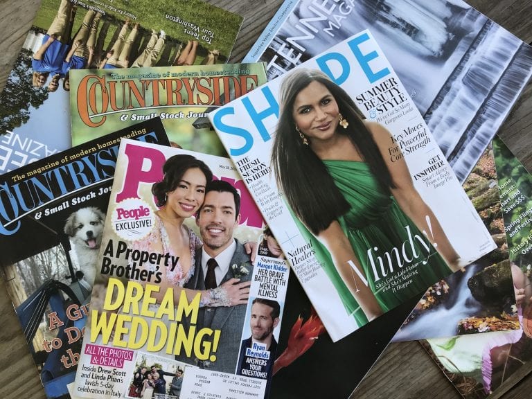 8 Ways to Reuse Magazines