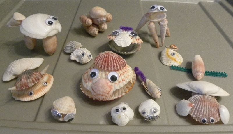 what to make out of seashells