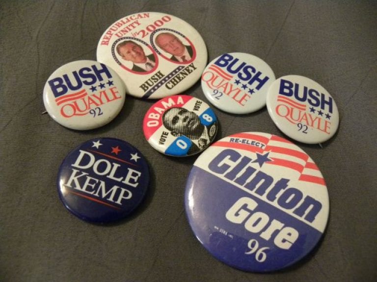 Presidential Campaign Buttons
