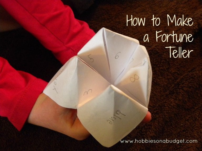 How to Make a Fortune Teller