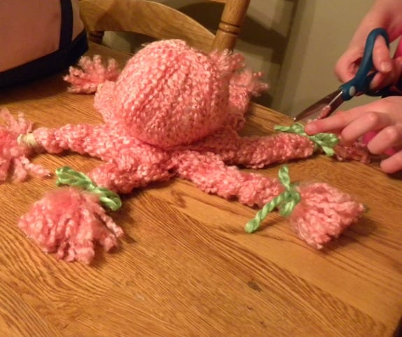 How to make a Yarn Octopus