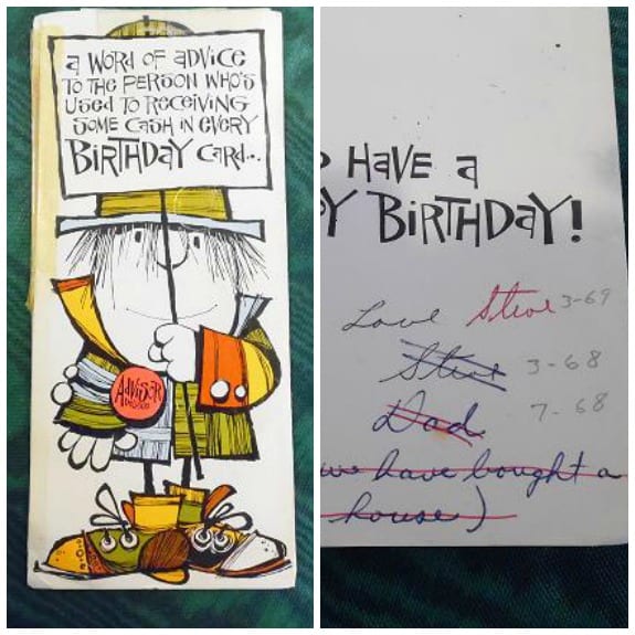 Birthday Card Traditions