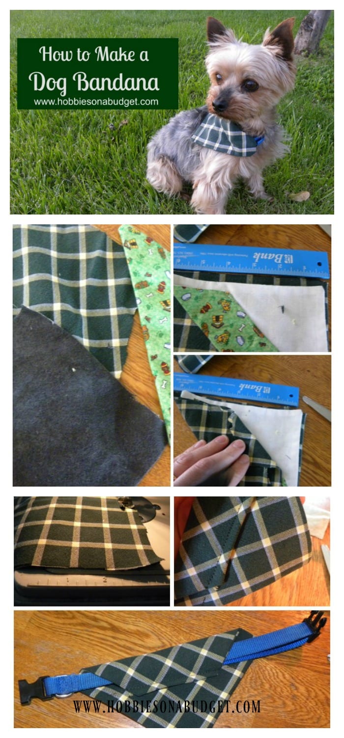 how to make a dog bandana