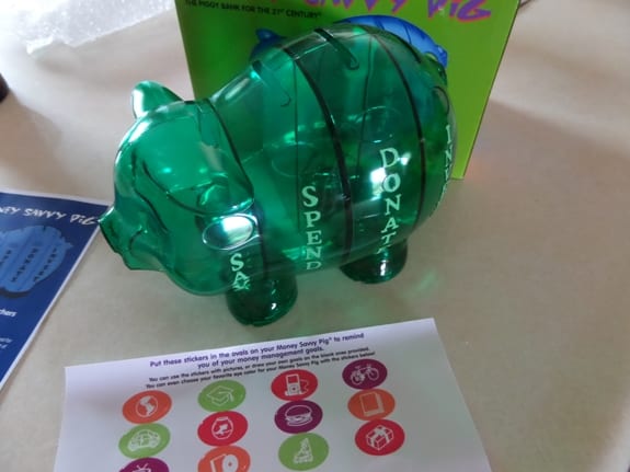 Smart piggy bank for kids