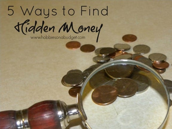 find hidden money