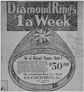 This is a copy of the advertisement that ran in the Altoona Mirror on Dec 4th, 1923.