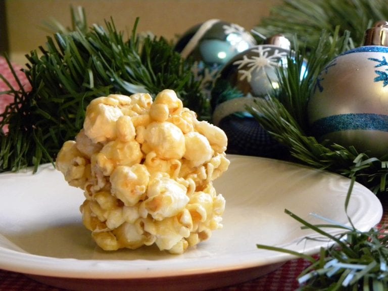 Homemade Popcorn Balls with JOLLY TIME
