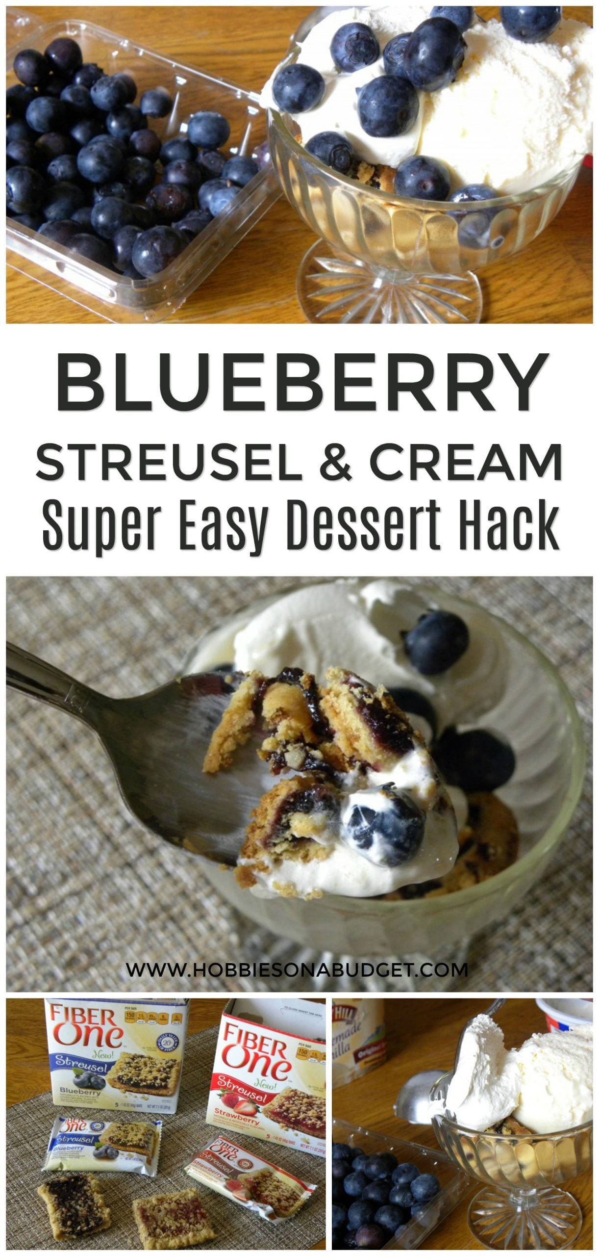 Blueberry Streusel & Cream