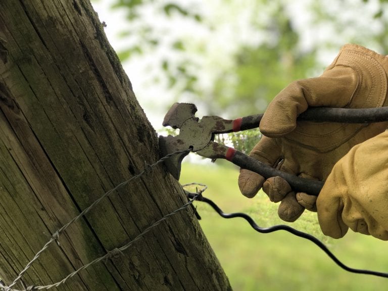 How to Cut Barbed Wire