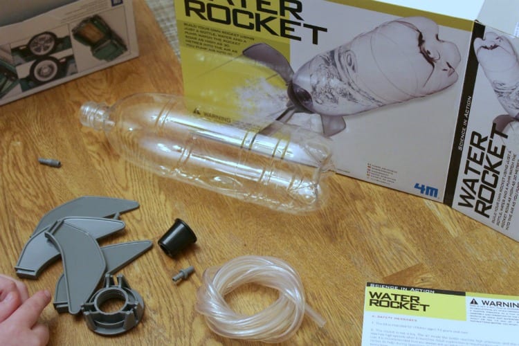 water rocket parts