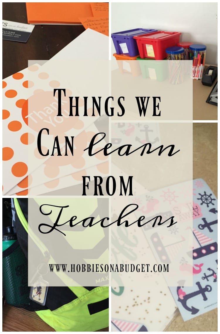 Things we Can Learn from Teachers