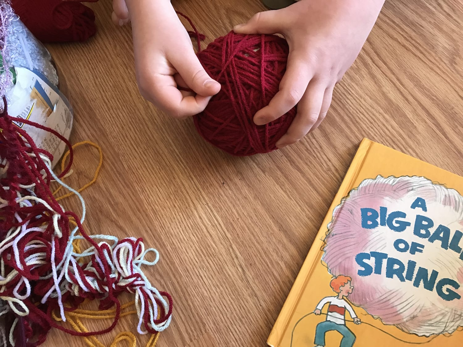 A Big Ball of String Kids Activity