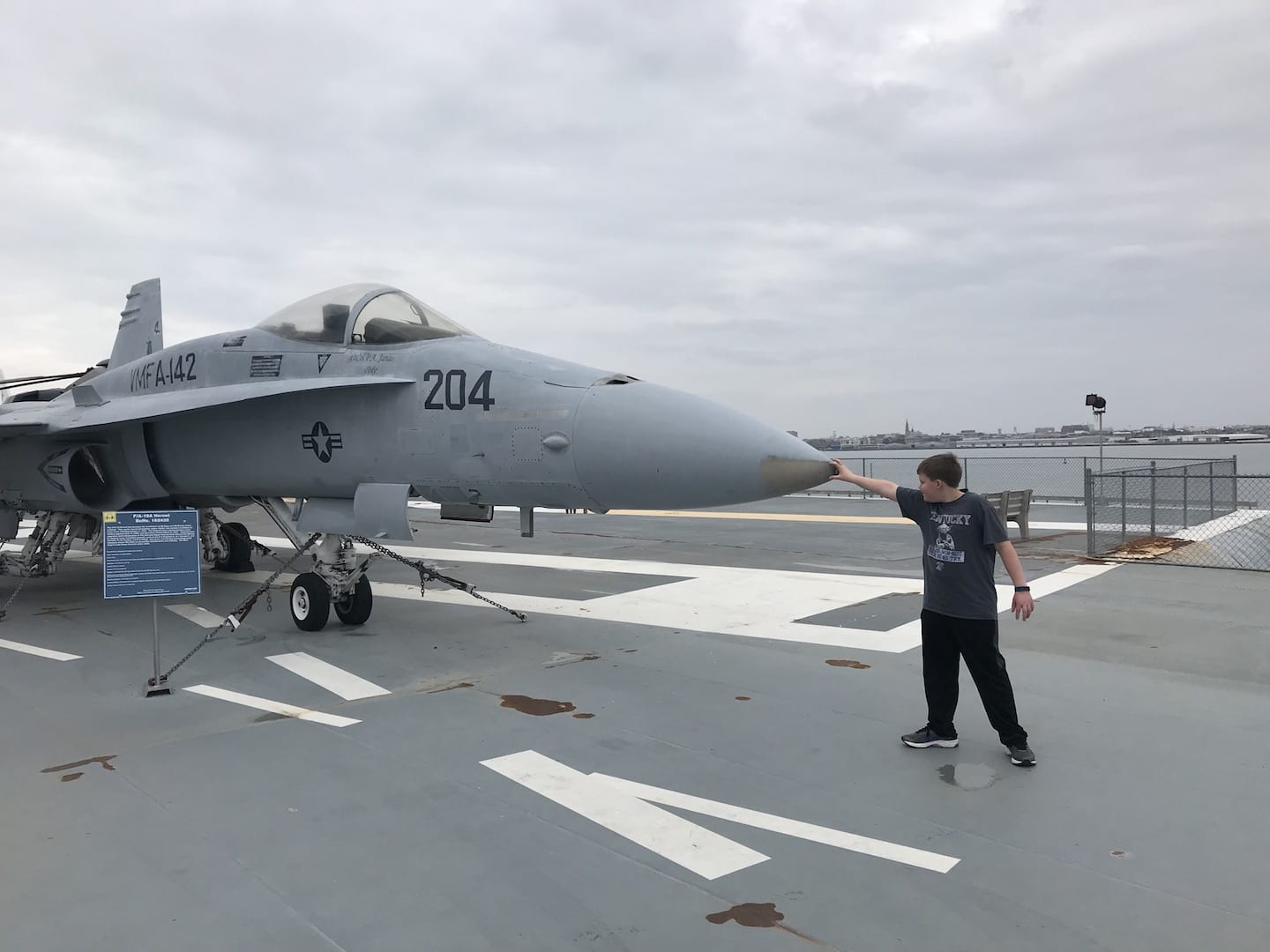 USS Yorktown Interactive Pictures with Kids