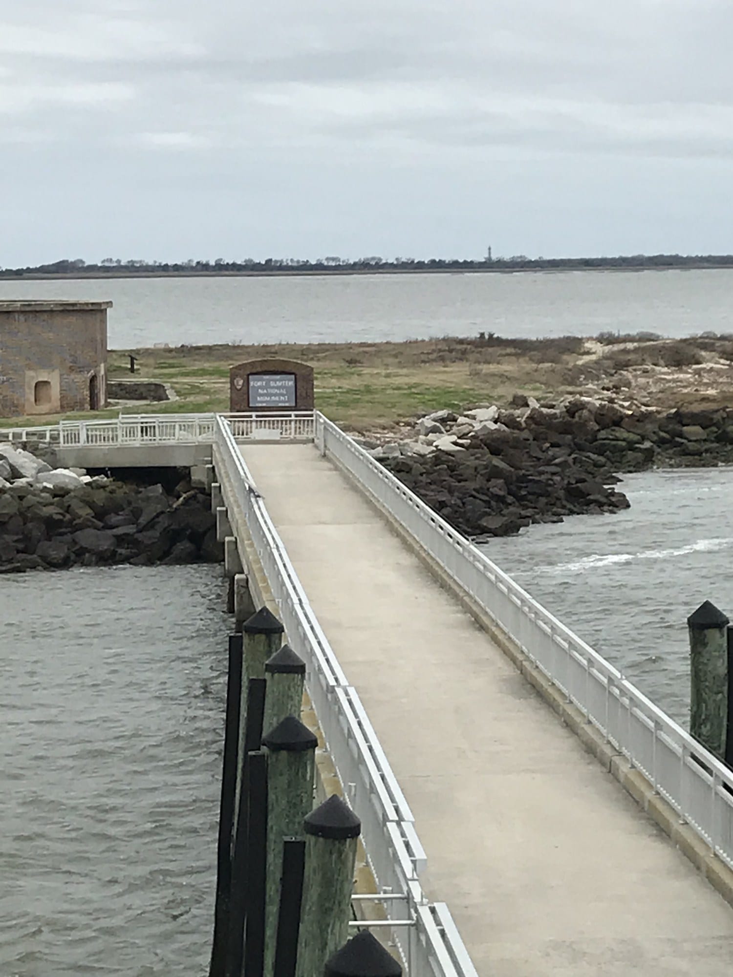 Fort Sumter entrance 