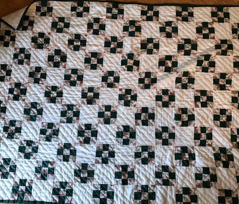 My First Nine Patch Quilt