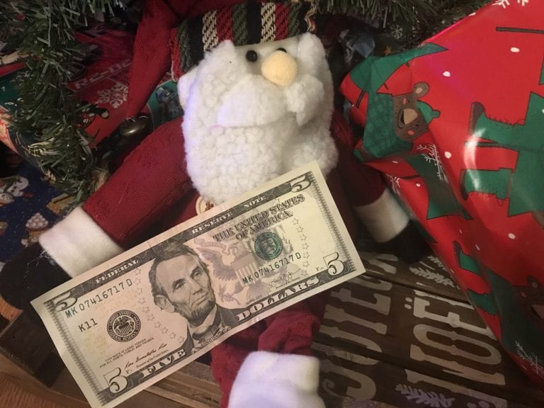 Five Dollar Christmas Gift Tradition