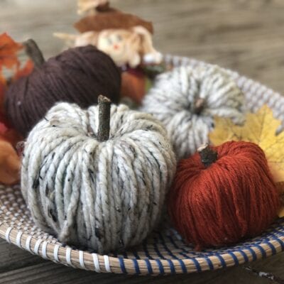 Yarn Wrapped Pumpkin Kit