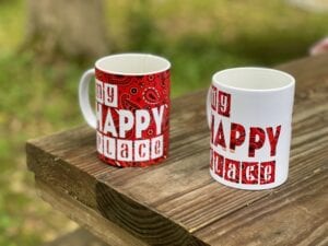 “My Happy Place” Infusible Ink Mugs
