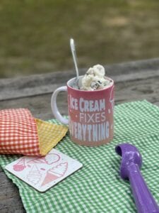 “Ice Cream Fixes Everything” Infusible Ink Mug & Coaster