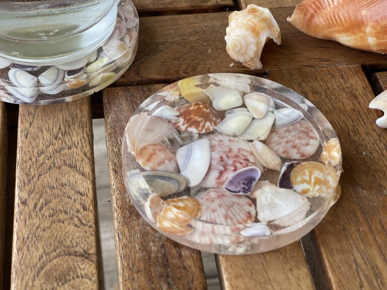 How to Make Resin Seashell Coasters
