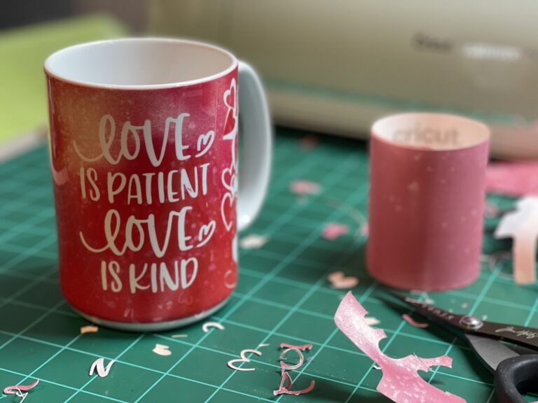 Love is Patient Infusible Ink Mug