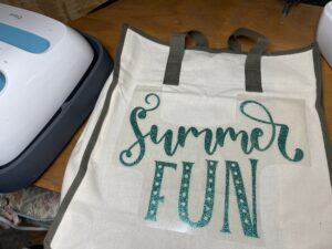 Summer Fun Iron-On Bag