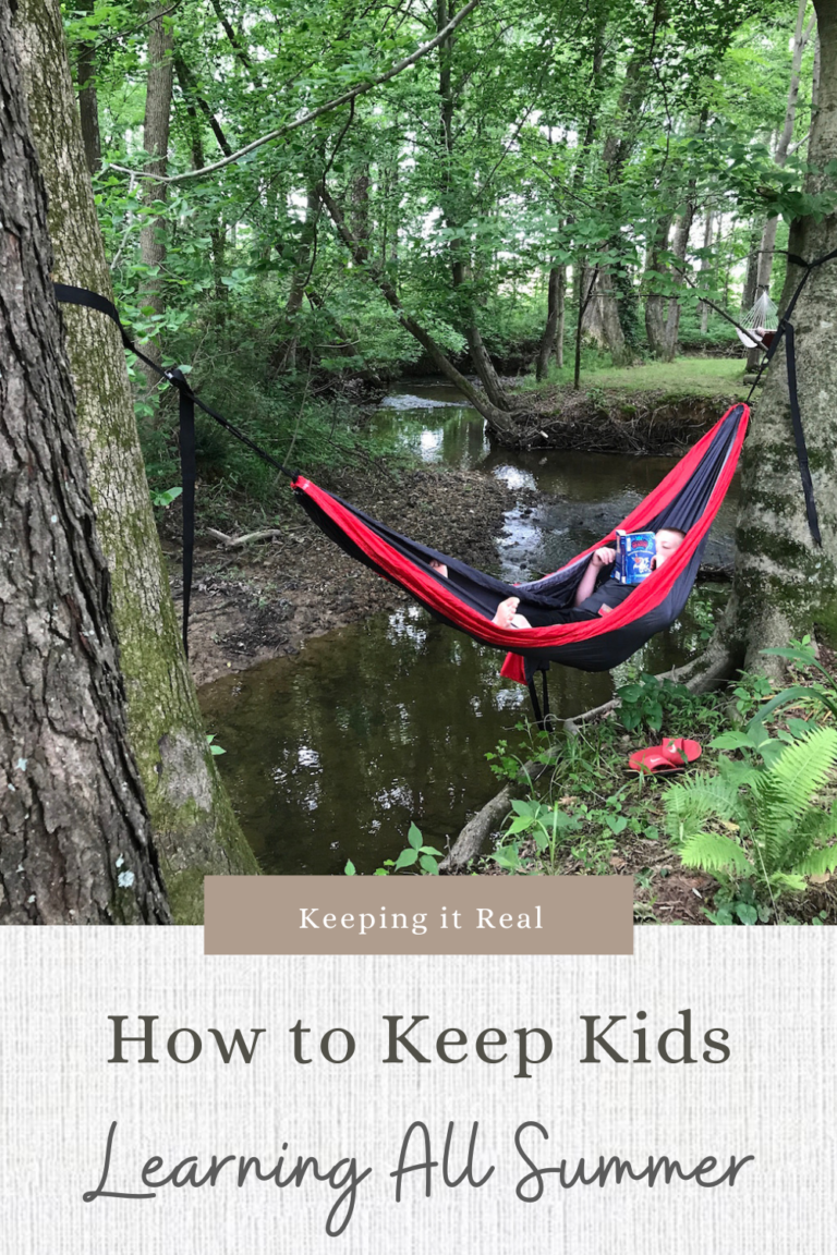 How to keep kids Learning All summer - Hobbies on a Budget