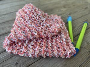 Knitting With Jumbo Needles: Easy Stashbuster Project