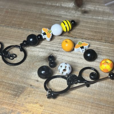 Bee Happy Keychain Kit