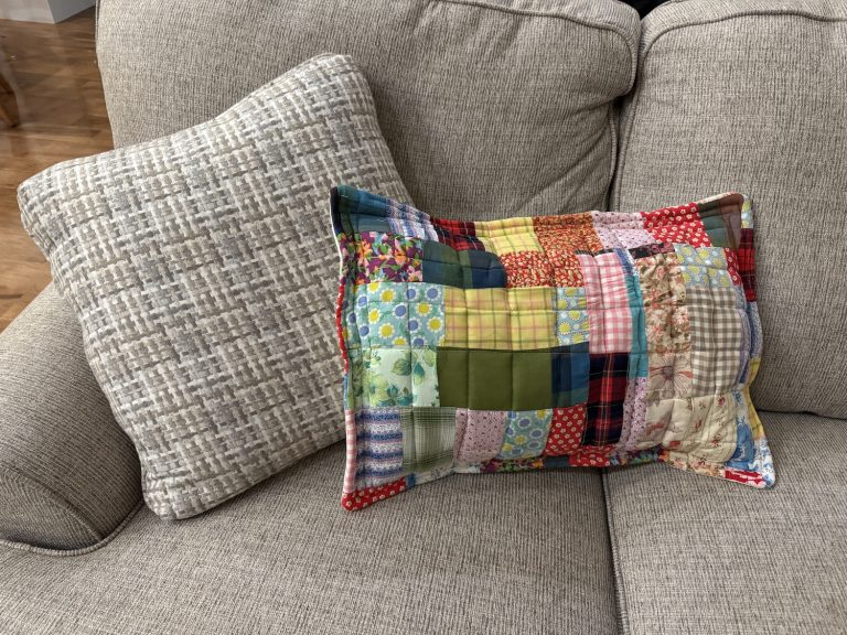 Easy Quilted Pillow Sham