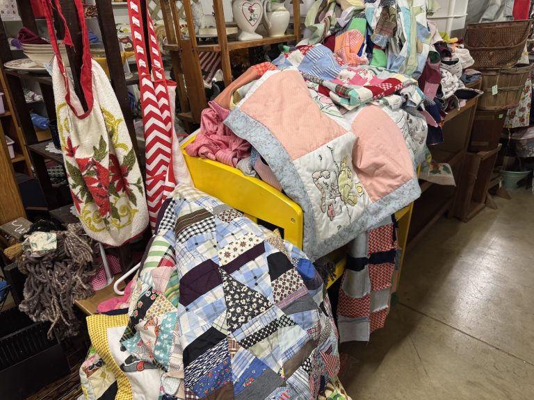 Rescued Quilt Topper: New Tablecloth